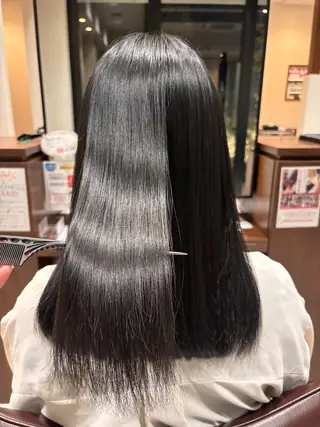 ロング 🫧ナチュラル矯正 /カラー🫧あやりのヘアスタイル
