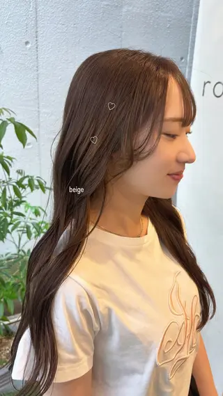 ロング ‪‪roon 平尾 菫ꔛ‬のヘアスタイル
