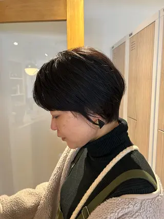 ショート soy kufu 川勝のヘアスタイル