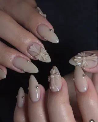 ネイル 🎀PG🩵 ネイルサロンのネイルデザイン