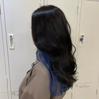 ロング カラー ヘアアレンジ 河上 あかねのヘアスタイル