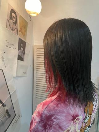 セミロング TYLCO itsukiのヘアスタイル