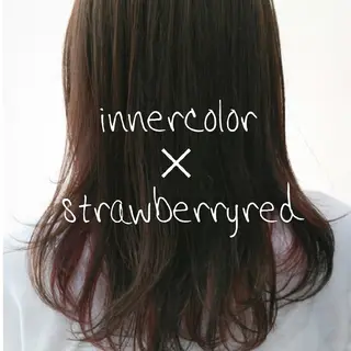 セミロング カラー たき  あいみのヘアスタイル