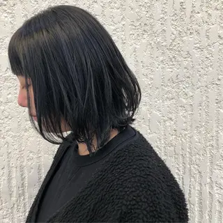 ミディアム ウルフ/レイヤー/ ベージュ/山宮 大樹のヘアスタイル