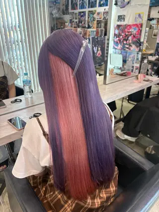 ロング カラー 推しカラー/ ミクのヘアスタイル