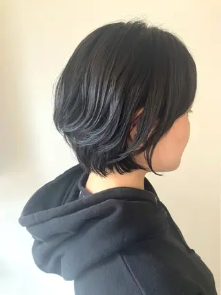 ショート 阿部 雲母のヘアスタイル