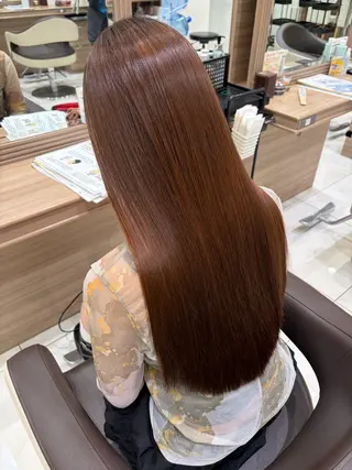 ロング 🐈‍⬛SARA🎀 縮毛矯正のヘアスタイル