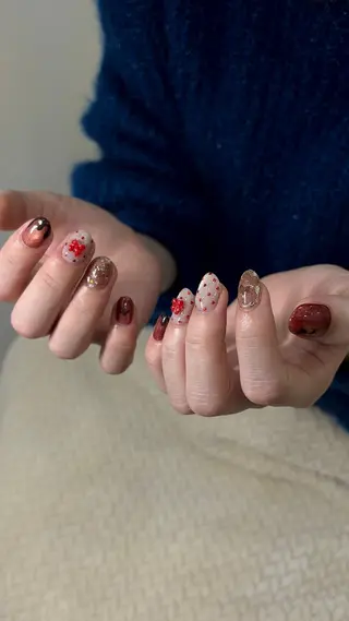 ネイル THREE nail 長谷川のネイルデザイン