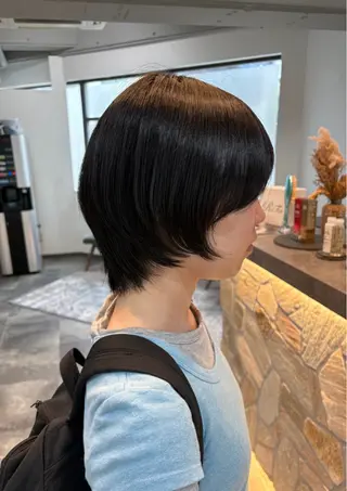 ショート 🪷透明感/艶カラー /レイヤー🪷🪽のヘアスタイル