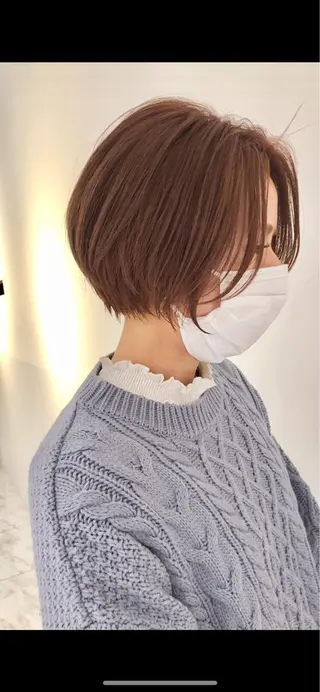 ショート 長谷川 駿のヘアスタイル