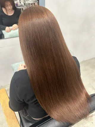 ロング カラー レイヤー/ハッシュ 三好悠生のヘアスタイル