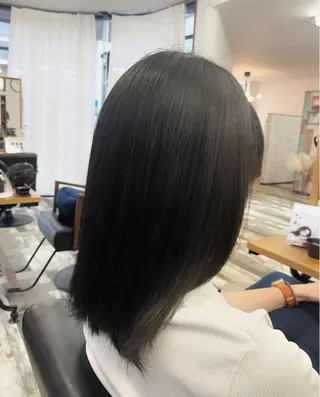 ミディアム カラー 浜松/透明感カラー 🌼菅沼愛梨🌼のヘアスタイル