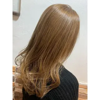 カラー 🦋エクステ/透明感 カラー🦋宮川莉央のヘアスタイル
