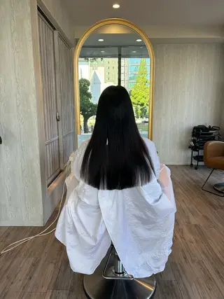 ロング yui🥀/ボブ /ブリーチなしカラーのヘアスタイル