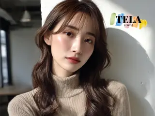 セミロング TELAHAIR 髪質改善特化型サロンのヘアスタイル