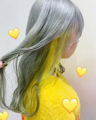 ミディアム カラー 新宿駅近♡個室 ♡関口三都季🌜のヘアスタイル