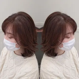 ミディアム Yuka ∥ 深層筋 ×睡眠改善ヘッドスパのヘアスタイル
