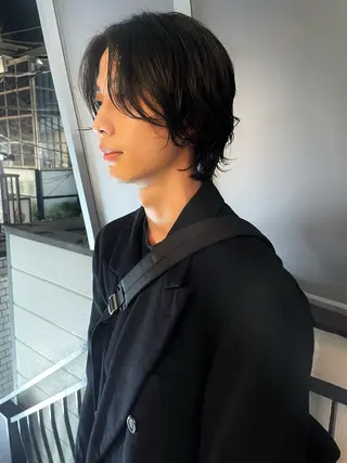 ショート パーマ メンズ 似合わせカット/ naokoのヘアスタイル