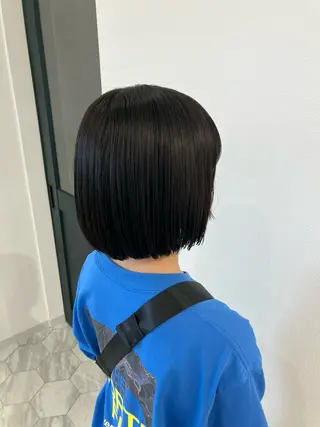 ミディアム 浜田 希々香のヘアスタイル