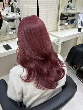 カラー 暖色ガーリーヘア🎀 MEARI🩰のヘアスタイル