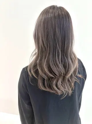 セミロング カラー 川合 勇気のヘアスタイル