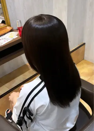 セミロング カラー yui🥀/ボブ /ブリーチなしカラーのヘアスタイル