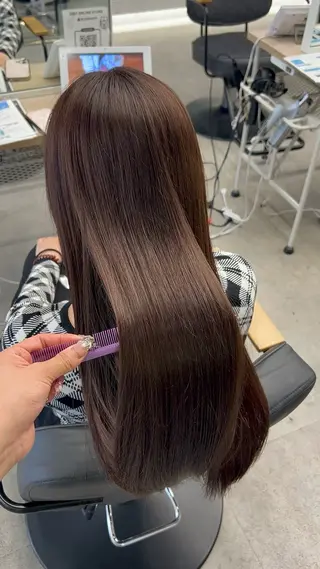 ロング カラー himari💜 暖色/レイヤーカットのヘアスタイル