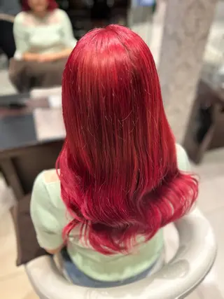 ロング カラー EARTH 市野のヘアスタイル