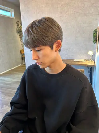 カラー メンズ 神谷 凪のヘアスタイル