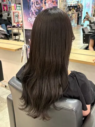 ロング カラー 推しカラー/ ミクのヘアスタイル