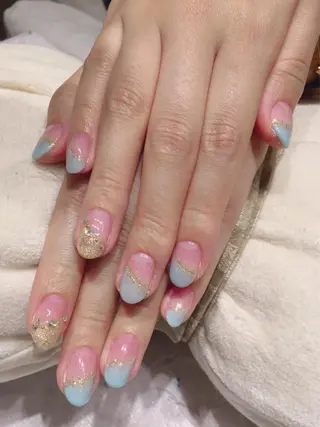 ネイル ビジューバイアクイユ ネイルズ　東中野店のネイルデザイン