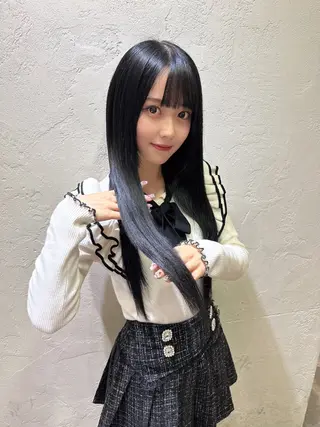 ロング カラー キマるメンズパーマ クメユウキのヘアスタイル