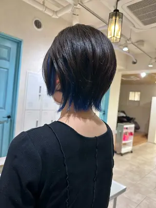 ミディアム カラー デザインカラー🎨 下北沢 / 磯部のヘアスタイル