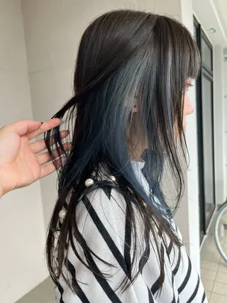 セミロング カラー IROW/イロウ天神 大名店 yamaのヘアスタイル