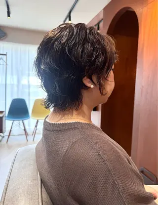 ショート パーマ ボブ美容師💛 AYUMIのヘアスタイル