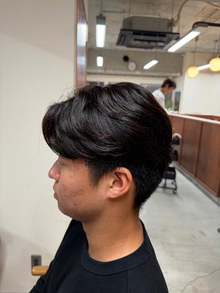 メンズ 縮毛矯正モデル募集中 SORAのヘアスタイル