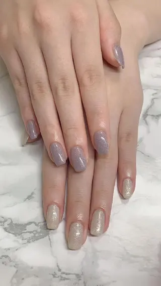 ネイル ネイル💕& まつ毛パーマのネイルデザイン