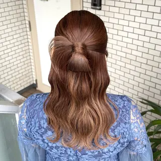 セミロング ヘアアレンジ 褒められヘアメイク /‎ボブ女子🐶みおのヘアスタイル