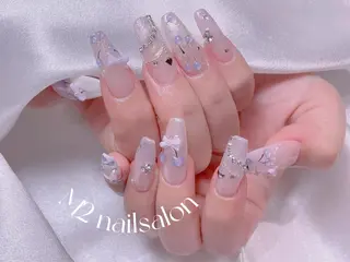 ネイル 長さだし専門店 M2 rikaのネイルデザイン