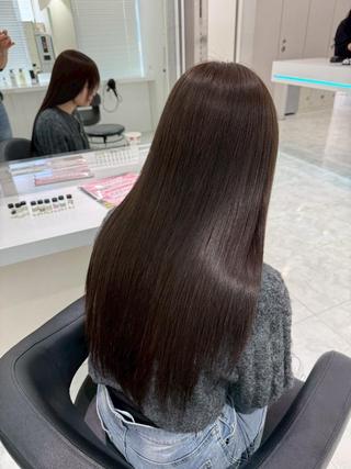 カラー 韓国風小顔カット🫧 トレンドスタイルのヘアスタイル