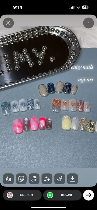 ネイル eimy nails♡のネイルデザイン