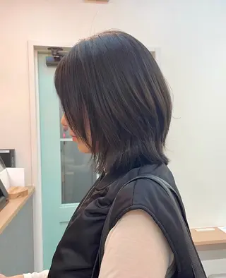 ミディアム 韓国レイヤー 船橋 徒歩5分/小川友美のヘアスタイル
