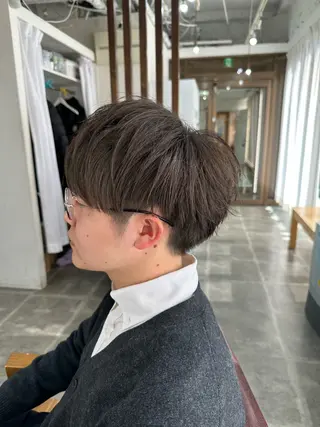 メンズ 髪質改善×縮毛矯正 taichi副店長のヘアスタイル