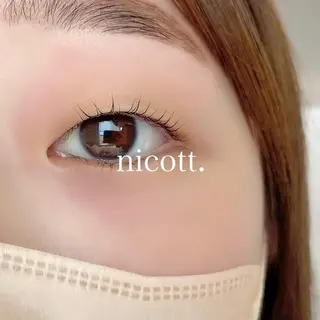 マツエク・マツパ nicott. mayukaのマツエク・マツパデザイン