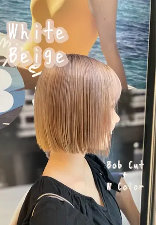 ショート カラー 五十嵐 未悠のヘアスタイル