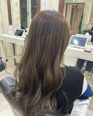 ロング カラー Mens cut Hannaのヘアスタイル