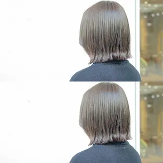 ショート カラー 中門 玲那のヘアスタイル