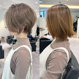 ショート ショート特化／銀座／ 冨田 湖翠のヘアスタイル