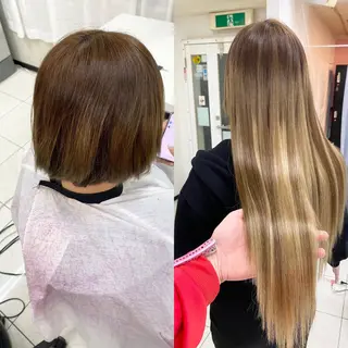 ロング 外れにくいエク💚 EST梅田TAKIのヘアスタイル