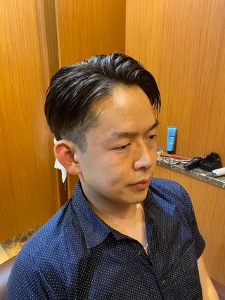 ミディアム メンズ のべ だいちのヘアスタイル